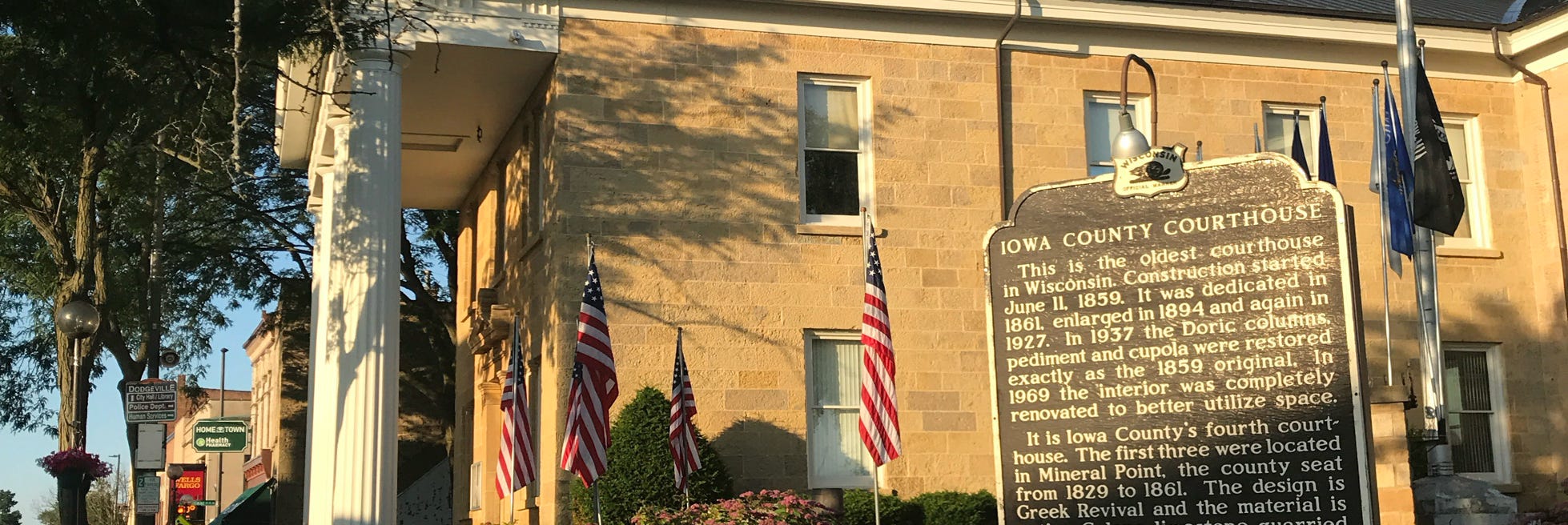 Iowa County Courthouse, Dodgeville Wisconsin